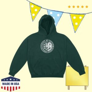 Haunted Mound Merch Store Ghost Mountain Seal Hoodie Green