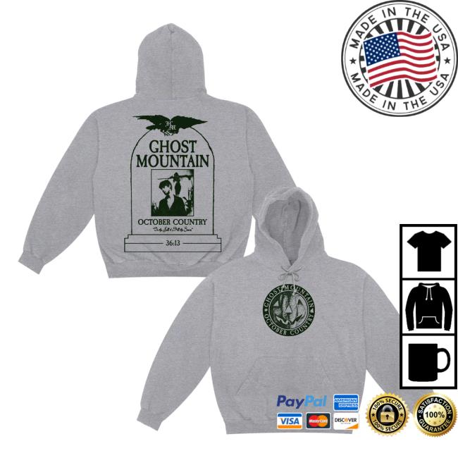 Haunted Mound Merch Store Ghost Mountain Seal Hoodie Grey Haunted Mound Merch Store Ghost Mountain Seal Hoodie Grey