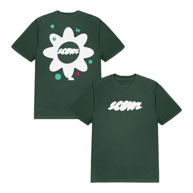 Scowl Store Merch Flower T-Shirt Scowl Store Merch Flower T-Shirt
