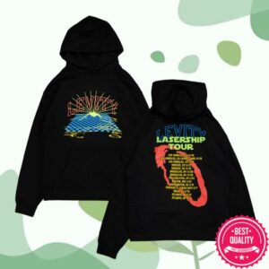 Levity Merch Store Lasership Tour Terminal Landing Pullover Hoodie