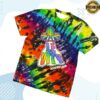 kenny Levity Merch Store Lasership Tour Glow In The Dark Beam Up Tee In Rainbow Tie Dyev
