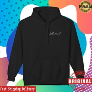 Voyce Mcwilliams Store Merch Blessed Hoodie Faith Hoodie With John 7:38 Back Quote