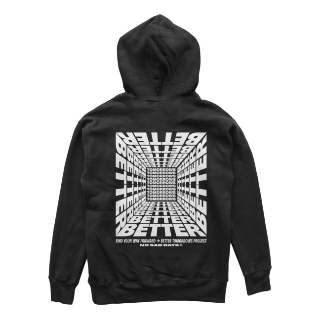 No Sad Days Store Merch Better Tomorrows Project Standard Hoodie No Sad Days Store Merch Better Tomorrows Project Standard Hoodie