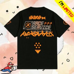 Raceservice Store Merch Race Service X Acronym X 935 X Black Tee