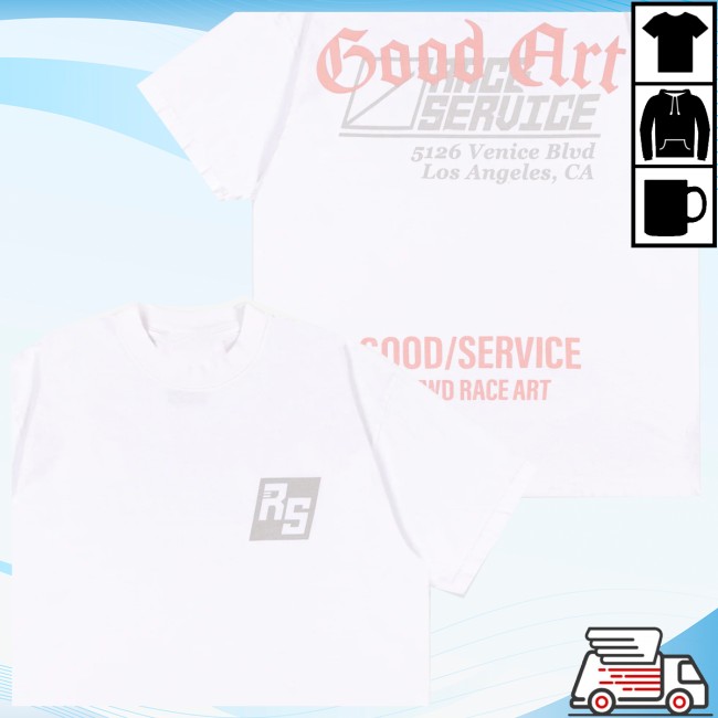 Raceservice Store Merch Race Service X Good Art ‘GoodService’ T-Shirt Raceservice Store Merch Race Service X Good Art ‘GoodService’ T-Shirt