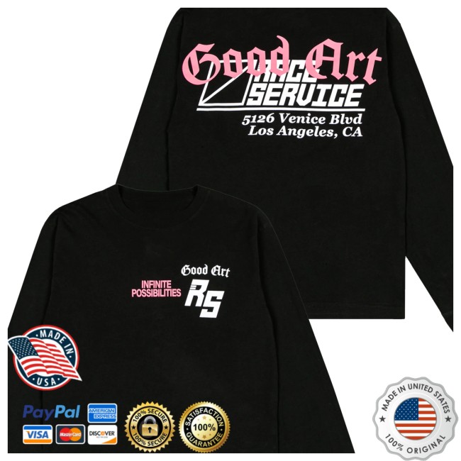 Raceservice Store Merch Race Service X Good Art ‘Infinite Possibilities’ Long Sleeve Tee Raceservice Store Merch Race Service X Good Art ‘Infinite Possibilities’ Long Sleeve Tee