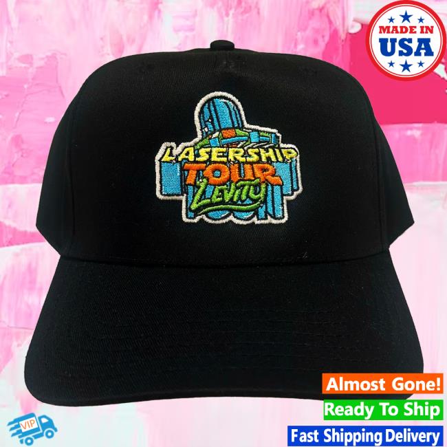 Levity Merch Store Lasership Tour Embroidered Snapback Hat Levity Merch Store Lasership Tour Embroidered Snapback Hat