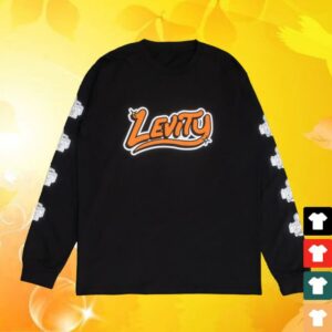 Levity Merch Store Lasership Tour Spaceship Long Sleeve In Black