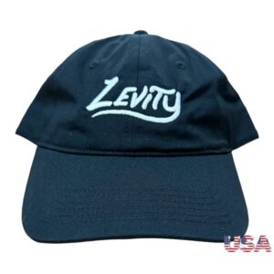 Levity Merch Store Levity Logo Black Dad Hat
