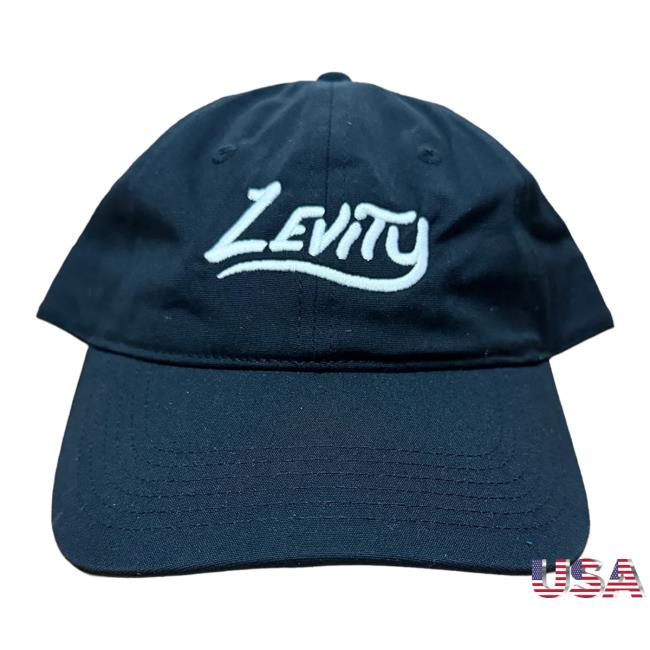 Levity Merch Store Levity Logo Black Dad Hat Levity Merch Store Levity Logo Black Dad Hat