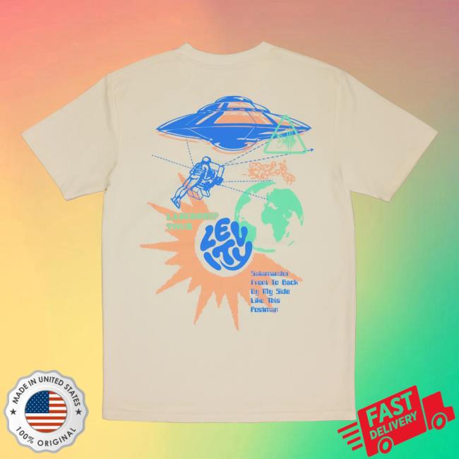 Levity Merch Store Levity Space Sounds Tee In Cream Levity Merch Store Levity Space Sounds Tee In Cream