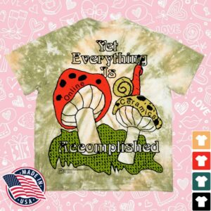 Online Ceramics Store Merch Nature Does Not Hurry Tie Dye Tee