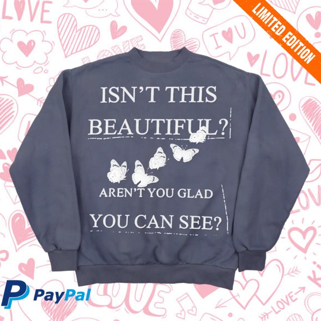 Online Ceramics Store Merch Aren’t You Glad You Can See Hand Dip Dyed Fleece Online Ceramics Store Merch Aren’t You Glad You Can See Hand Dip Dyed Fleece