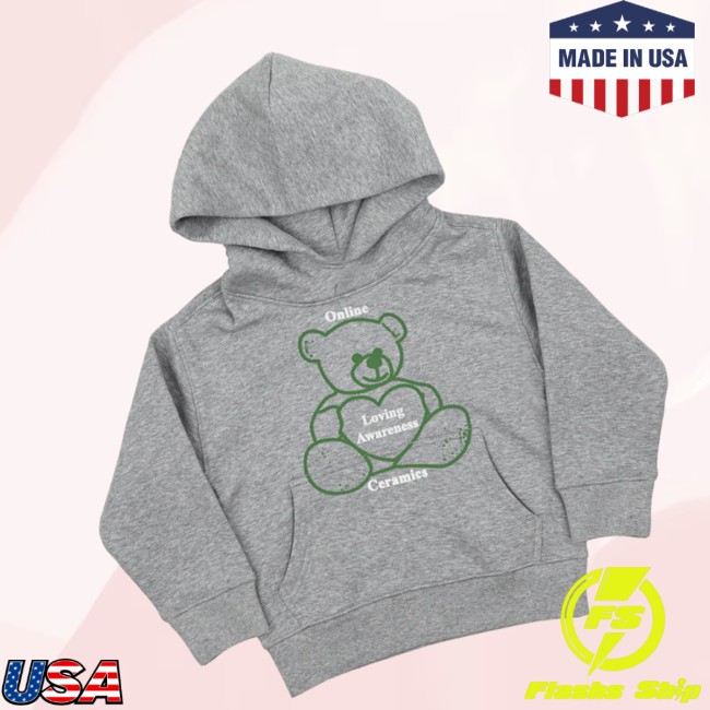 Online Ceramics Store Merch Back In Time Gray Kids Hoodie Online Ceramics Store Merch Back In Time Gray Kids Hoodie