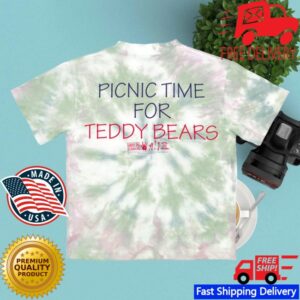 Online Ceramics Store Merch Teddy Bear’s Picnic Kids Dye Tee