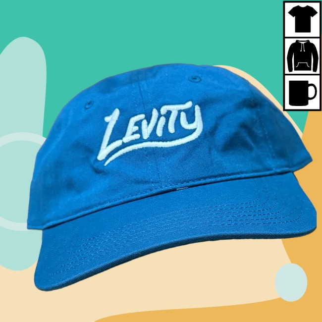 Levity Merch Shop Store Levity Blue Dad Hat Levity Merch Shop Store Levity Blue Dad Hat