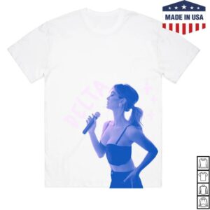 Delta Goodrem Merch Store Oversized Delta Mic Unisex T Shirt