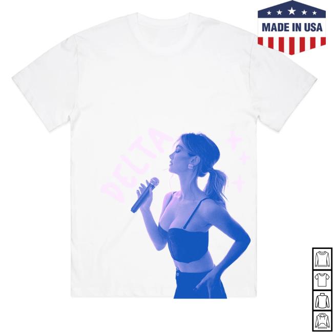 Delta Goodrem Merch Store Oversized Delta Mic Unisex T Shirt Delta Goodrem Merch Store Oversized Delta Mic Unisex T Shirt