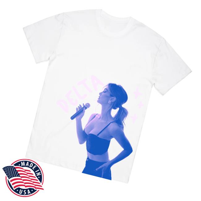 Delta Goodrem Merch Store Oversized Delta Mic Unisex T Shirt Delta Goodrem Merch Store Oversized Delta Mic Unisex T Shirt