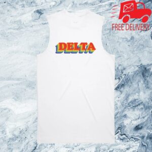 Delta Goodrem Merch Store Delta Rainbow Logo Unisex Tank