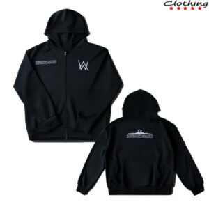 Alan Walker Merch Store World Of Walker Skyline Zip Hoodie