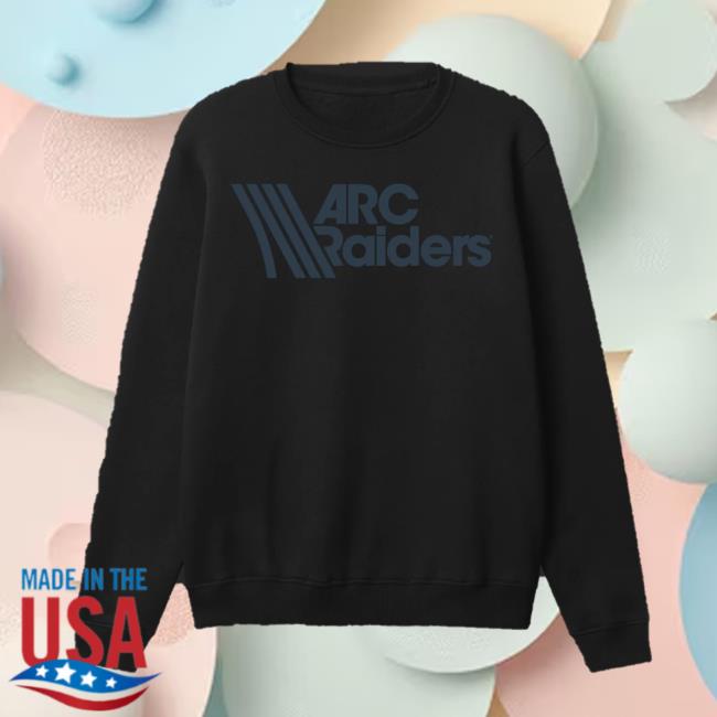 Embark Studios Merch Store Black Tonal Arc Raiders Sweatshirt Embark Studios Merch Store Black Tonal Arc Raiders Sweatshirt