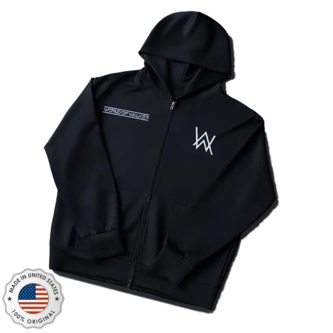 Alan Walker Merch Store World Of Walker Skyline Zip Hoodie Alan Walker Merch Store World Of Walker Skyline Zip Hoodie
