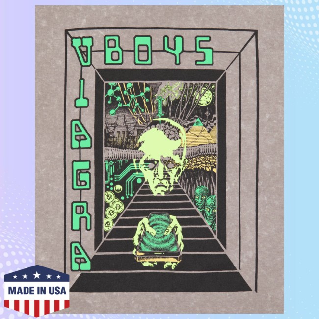 Viagra Boys Merch Store Draconian Ponzi Scheme T-Shirt Washed Grey Viagra Boys Merch Store Draconian Ponzi Scheme T-Shirt Washed Grey