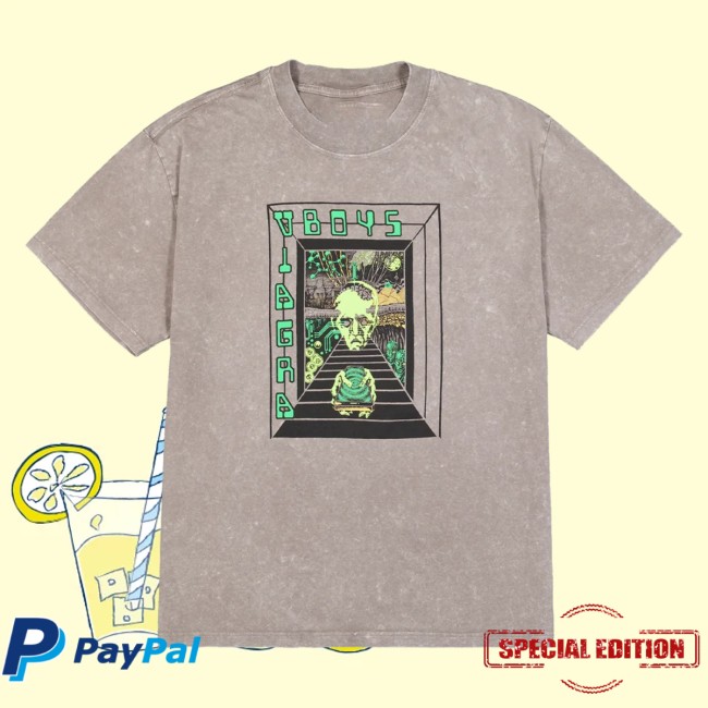 Viagra Boys Merch Store Draconian Ponzi Scheme T-Shirt Washed Grey Viagra Boys Merch Store Draconian Ponzi Scheme T-Shirt Washed Grey