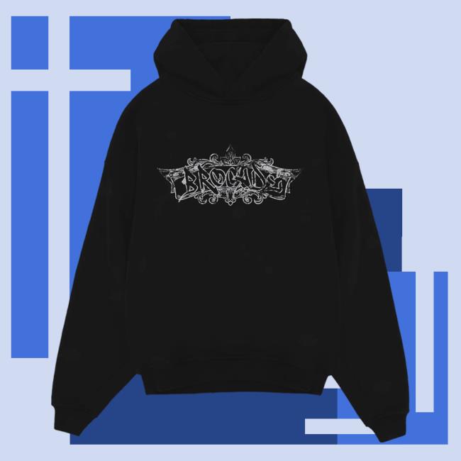 Brocade Merch Store Metal Heart Hoodie Brocade Merch Store Metal Heart Hoodie