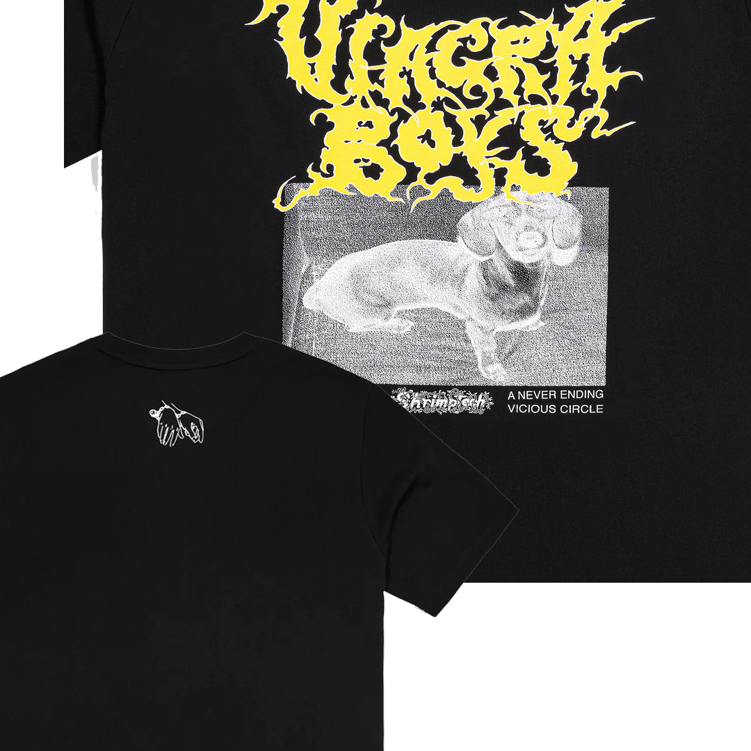 Viagra Boys Merch Store Crisis Black T-Shirt Viagra Boys Merch Store Crisis Black T-Shirt