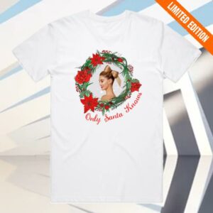 Delta Goodrem Merch Store Only Santa Knows Wreath Delta Goodrem Unisex T Shirt