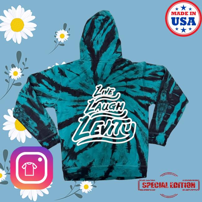 Levity Merch Store Levity Aqua Tie Dye Logo Hoodie Levity Merch Store Levity Aqua Tie Dye Logo Hoodie