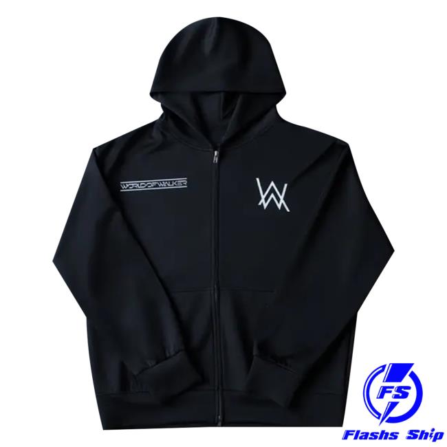 Alan Walker Merch Store World Of Walker Skyline Zip Hoodie Alan Walker Merch Store World Of Walker Skyline Zip Hoodie