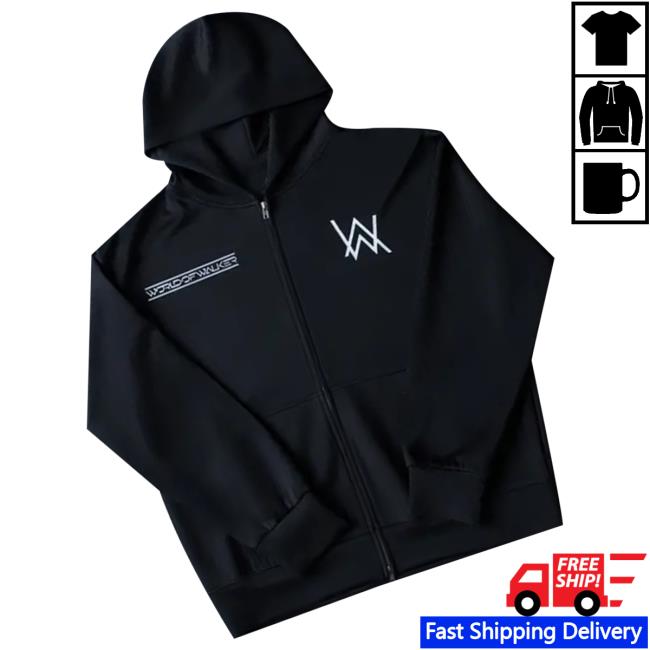 Alan Walker Merch Store World Of Walker Skyline Zip Hoodie Alan Walker Merch Store World Of Walker Skyline Zip Hoodie