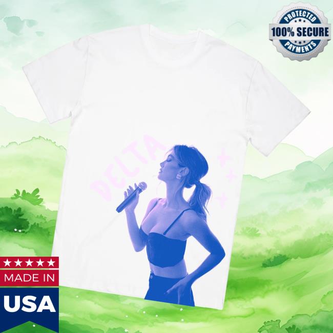 Delta Goodrem Merch Store Oversized Delta Mic Unisex T Shirt Delta Goodrem Merch Store Oversized Delta Mic Unisex T Shirt