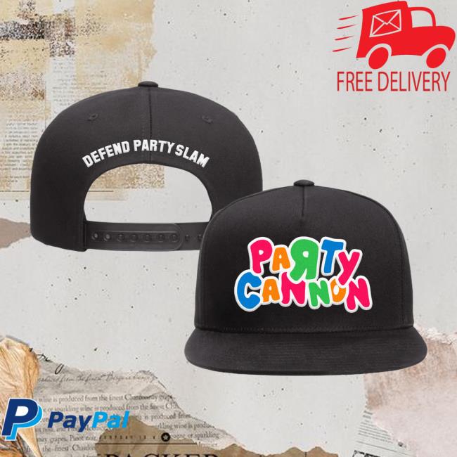 Party Cannon Merch Store Defend Party Slam Hat Party Cannon Merch Store Defend Party Slam Hat