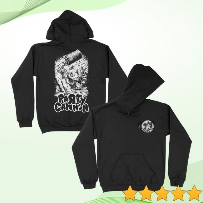 Party Cannon Merch Store Shark Hoodie Party Cannon Merch Store Shark Hoodie