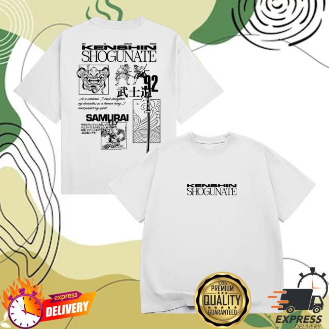 Coryxkenshin Merch Store Shogunate White Tee Coryxkenshin Merch Store Shogunate White Tee