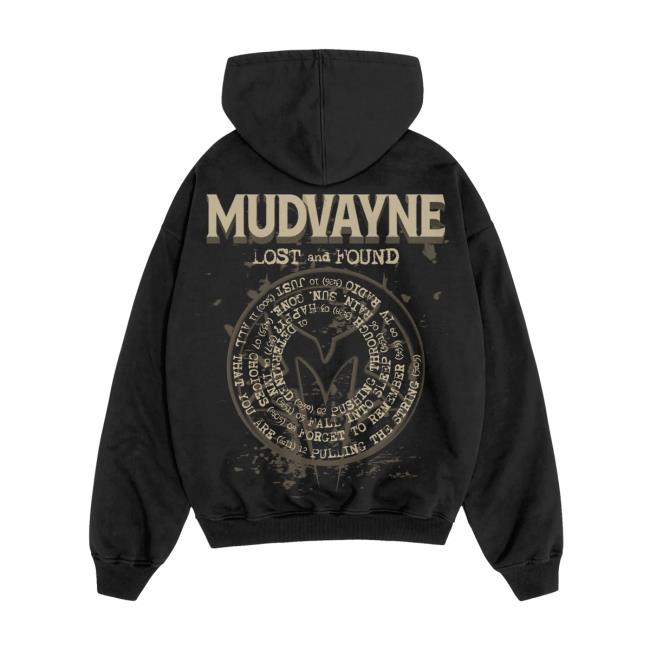 Mudvayne Merch Store Lost & Found Hoodie Mudvayne Merch Store Lost & Found Hoodie