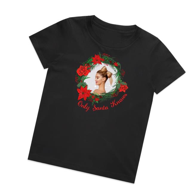 Delta Goodrem Merch Store Only Santa Knows Wreath Delta Goodrem T Shirt Delta Goodrem Merch Store Only Santa Knows Wreath Delta Goodrem T Shirt