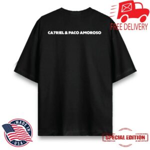Ca7rielypacoamoroso Store Merch Top Of The Hills Boxy Black Tee
