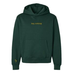 Interscope Records Store Merch Hey, Nothing Logo Hoodie