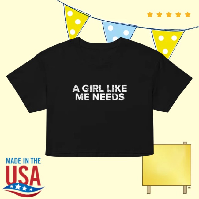 Interscope Records Store Merch A Girl Like Me Crop Top Interscope Records Store Merch A Girl Like Me Crop Top