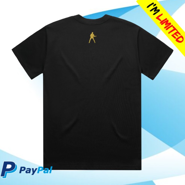 George Michael Store Merch Father Figure Black Tee George Michael Store Merch Father Figure Black Tee