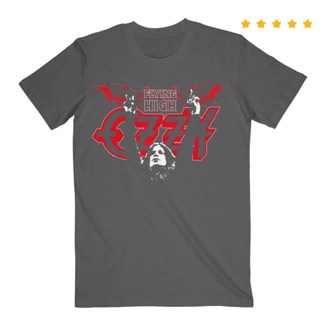 Ozzy Osbourne Merch Store Flying High Tee Ozzy Osbourne Merch Store Flying High Tee