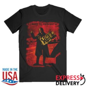 Ozzy Osbourne Merch Store Hitchhiking To Hell Tee