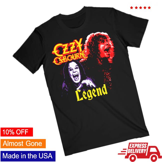 Ozzy Osbourne Merch Store Legend Tee Ozzy Osbourne Merch Store Legend Tee