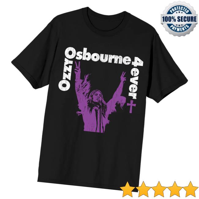 Ozzy Osbourne Merch Store Ozzy 4 Ever Tee Ozzy Osbourne Merch Store Ozzy 4 Ever Tee
