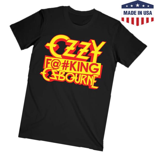 Ozzy Osbourne Merch Store Ozzy Censored Tee Ozzy Osbourne Merch Store Ozzy Censored Tee